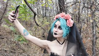 Halloween Cosplayes csajszi hátsó bejáratba kefélve