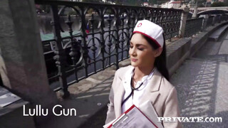Private - Lullu Gun keményen hátsó bejáratba tolva