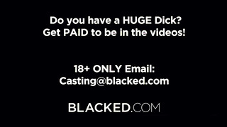 Blacked - Emma Hix puncijában az óriás pöcs