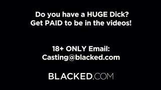 Blacked - Clea Gaultier a méretes didkós francia tini