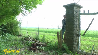 Mature NL - Francia házastárs análba rakva