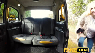 Fake Taxi - Hatalmas tőgyes világos szőke megdugva