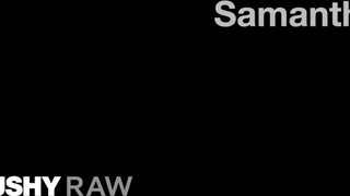 TUSHYRAW - Samantha a szexy hatalmas tőgyes bige