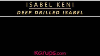 Isabel Keni megkúrelva hatalmas dákóval - Karups