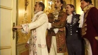 La Maschera di Ferro legelső epizód retro pornó Chris Charming hatalmas farkával és kicsike csöcsű bige análjával